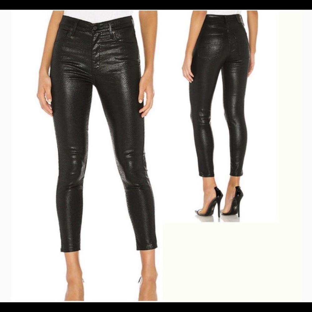 Levi’s mile high super skinny ankle size 26 snakeskin